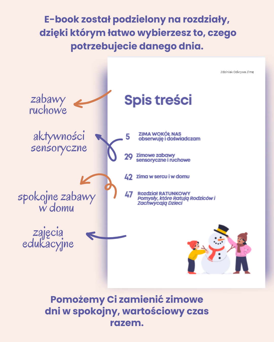 Spokojniejsze popołudnia. Dziecko zajęte mądrą zabawą.